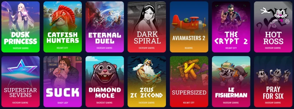 Преглед на партньорската целева страница на Betwild Casino
